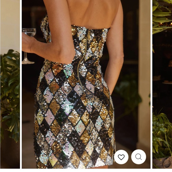 Madeline Sequin Mini Dress - Picture 2 of 4